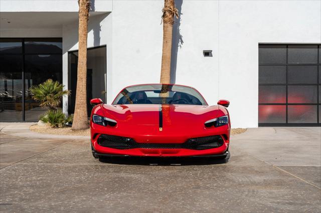 used 2024 Ferrari 296 GTS car, priced at $509,800