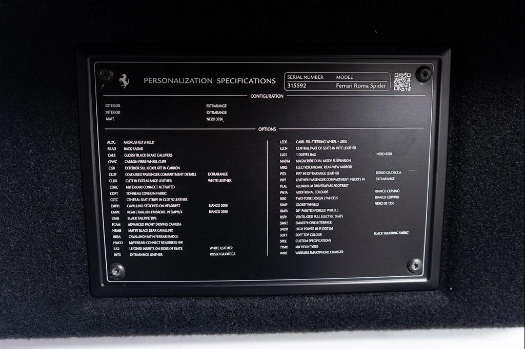 used 2025 Ferrari Roma Spider car, priced at $379,990