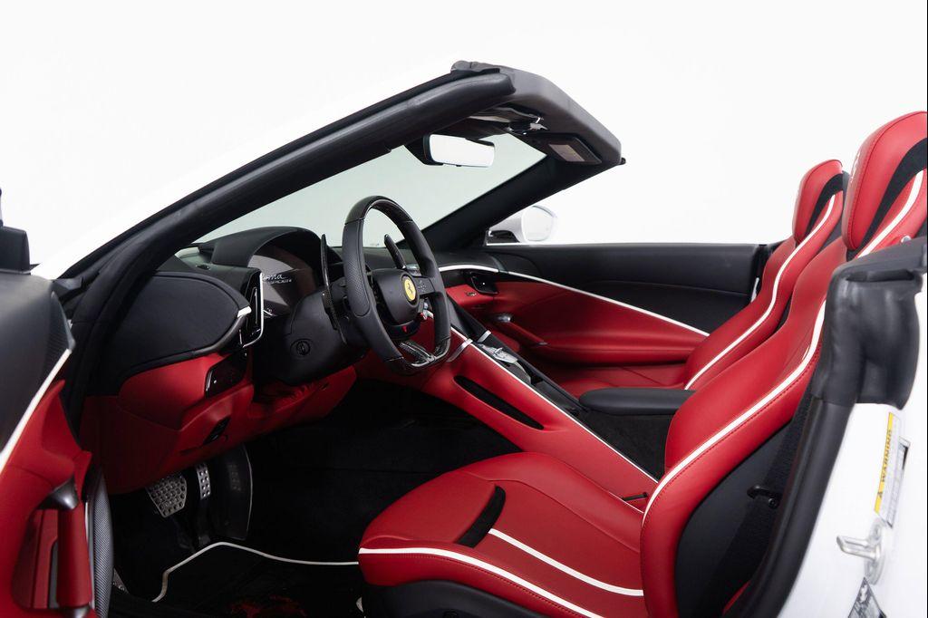 used 2025 Ferrari Roma Spider car, priced at $374,990
