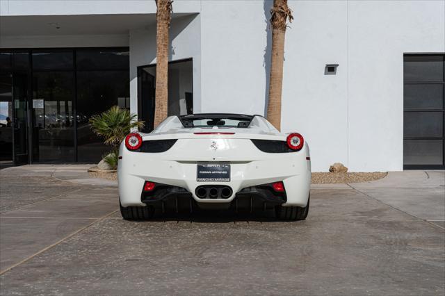 used 2014 Ferrari 458 Spider car, priced at $329,800