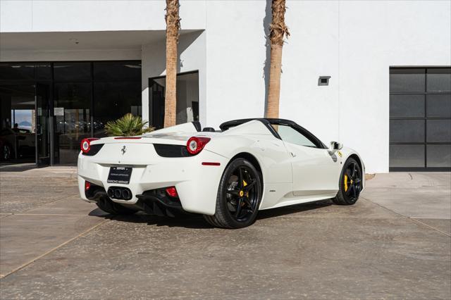 used 2014 Ferrari 458 Spider car, priced at $329,800