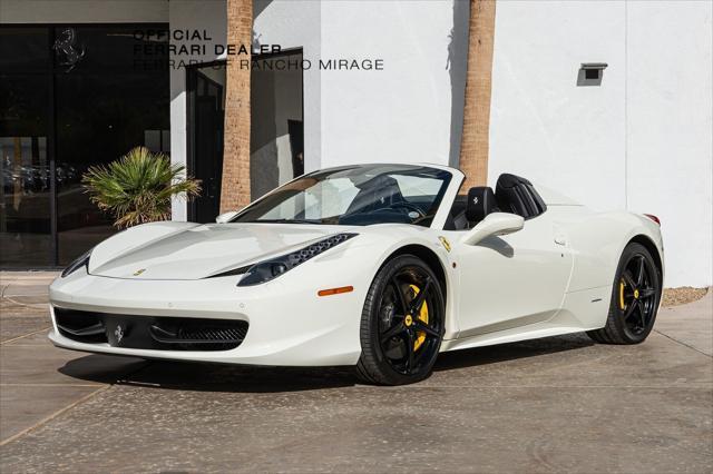 used 2014 Ferrari 458 Spider car, priced at $329,800