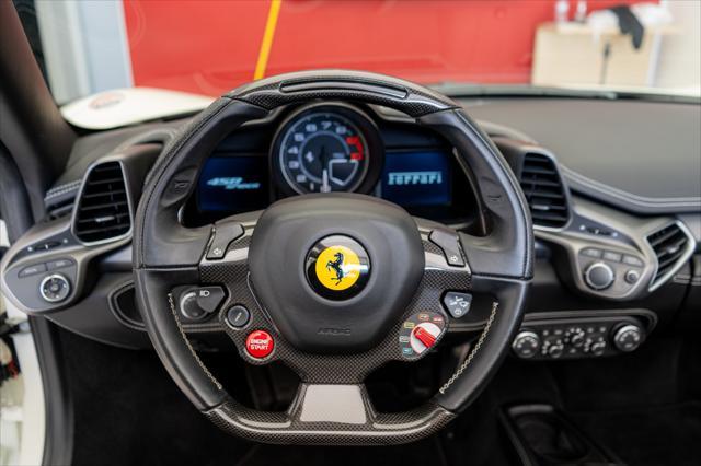 used 2014 Ferrari 458 Spider car, priced at $329,800