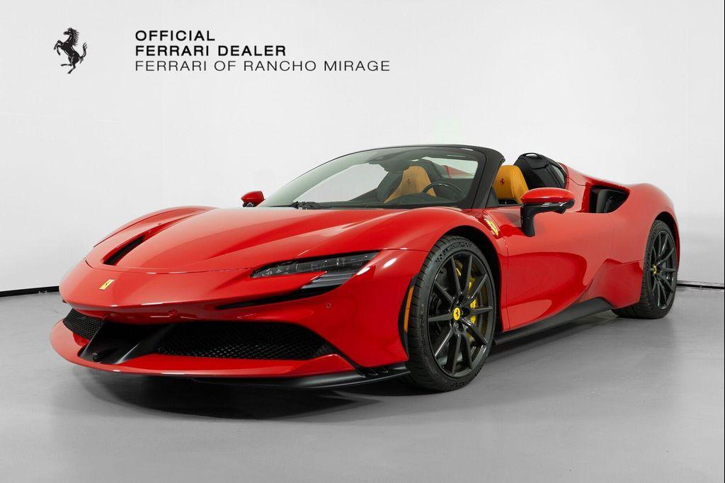 used 2023 Ferrari SF90 Spider car, priced at $599,990
