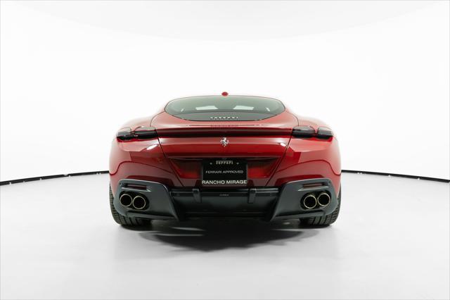 used 2023 Ferrari Roma car, priced at $229,800