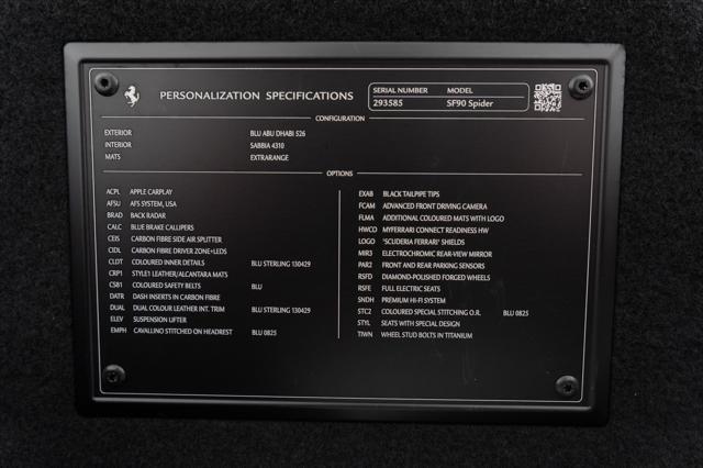 used 2023 Ferrari SF90 Spider car