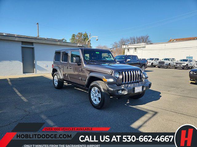 used 2021 Jeep Wrangler Unlimited car, priced at $31,889