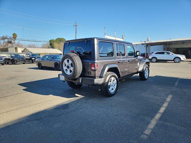 used 2021 Jeep Wrangler Unlimited car, priced at $31,889