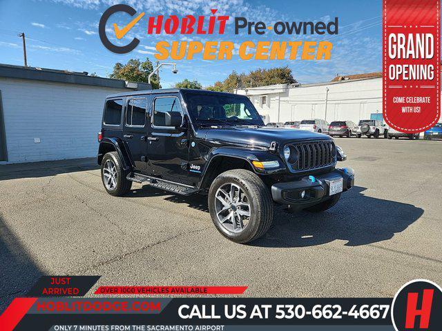 used 2024 Jeep Wrangler 4xe car, priced at $37,996