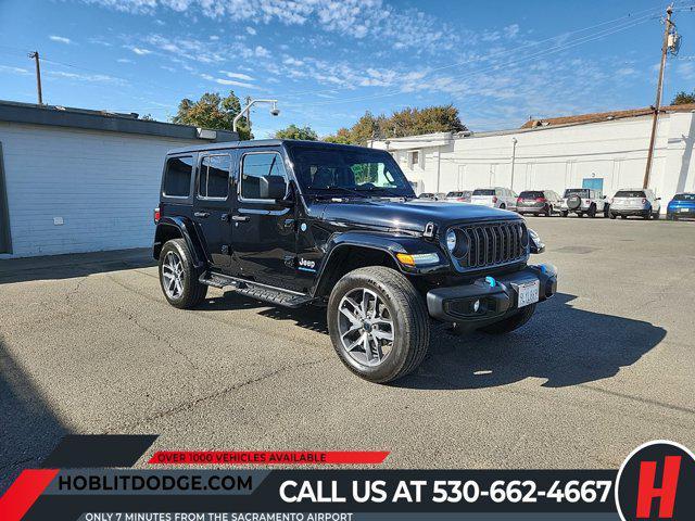 used 2024 Jeep Wrangler 4xe car, priced at $37,996