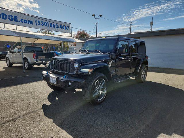 used 2024 Jeep Wrangler 4xe car, priced at $37,996