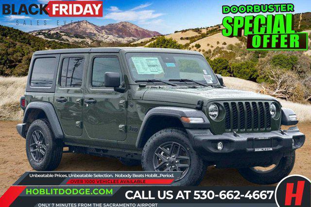 new 2024 Jeep Wrangler car, priced at $38,455