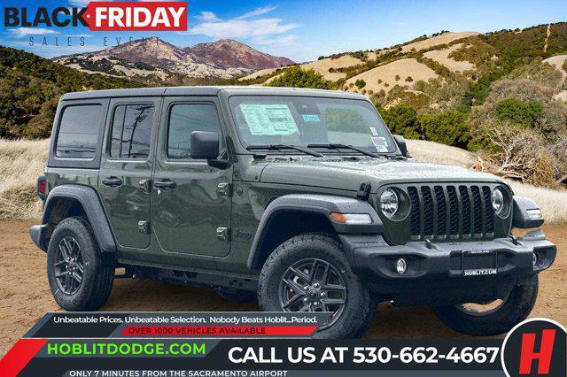 new 2024 Jeep Wrangler car, priced at $38,455