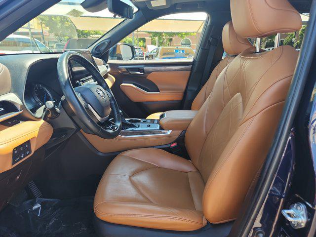 used 2022 Toyota Highlander Hybrid car, priced at $46,448