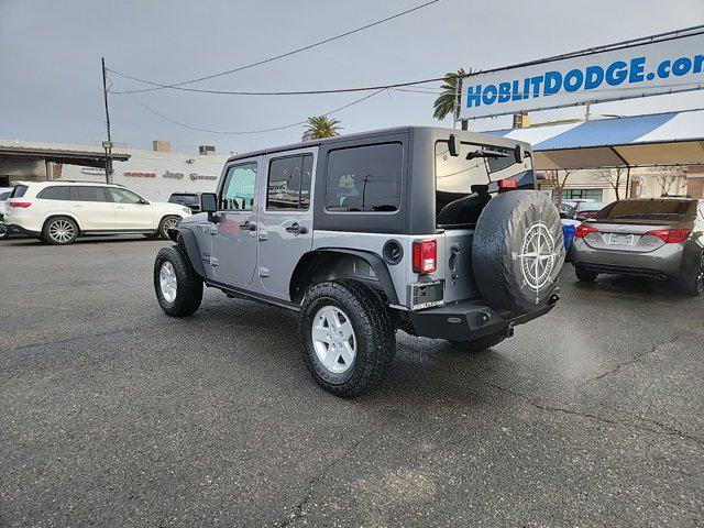 used 2017 Jeep Wrangler Unlimited car, priced at $20,958