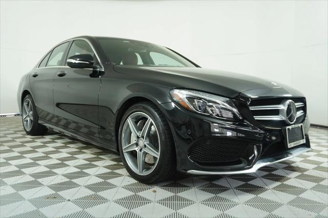 used 2015 Mercedes-Benz C-Class car, priced at $16,997