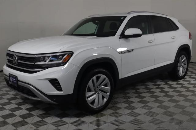 used 2021 Volkswagen Atlas Cross Sport car, priced at $26,787