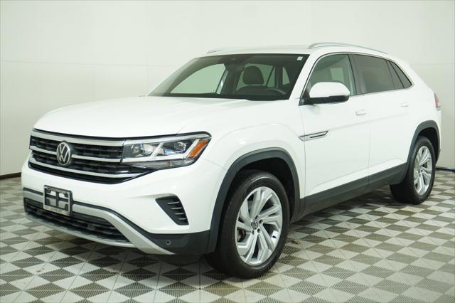 used 2021 Volkswagen Atlas Cross Sport car, priced at $25,487