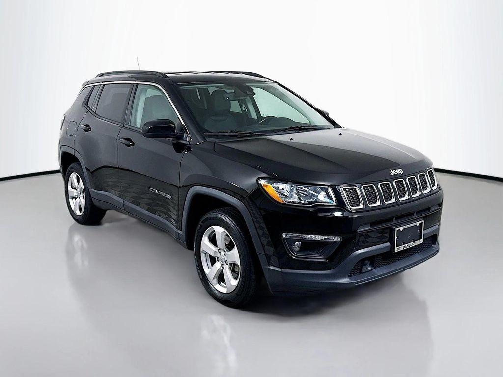 used 2021 Jeep Compass car, priced at $17,487