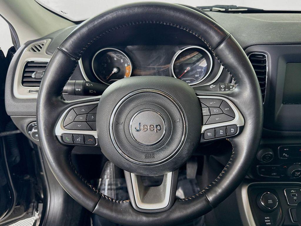 used 2021 Jeep Compass car, priced at $17,487