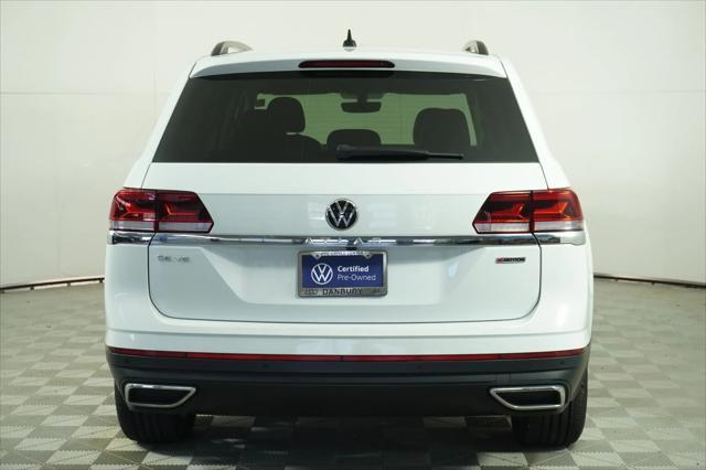 used 2021 Volkswagen Atlas car, priced at $26,497