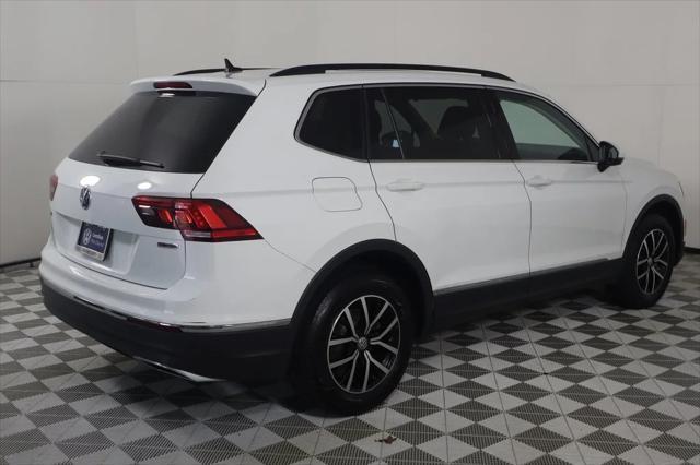 used 2021 Volkswagen Tiguan car, priced at $20,387