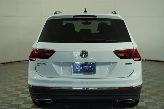 used 2021 Volkswagen Tiguan car, priced at $18,597