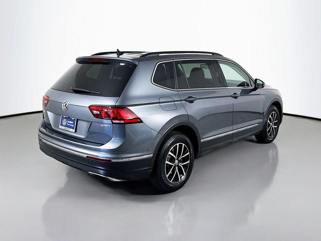 used 2021 Volkswagen Tiguan car, priced at $18,397