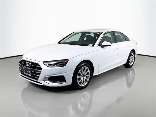 used 2021 Audi A4 car, priced at $24,897