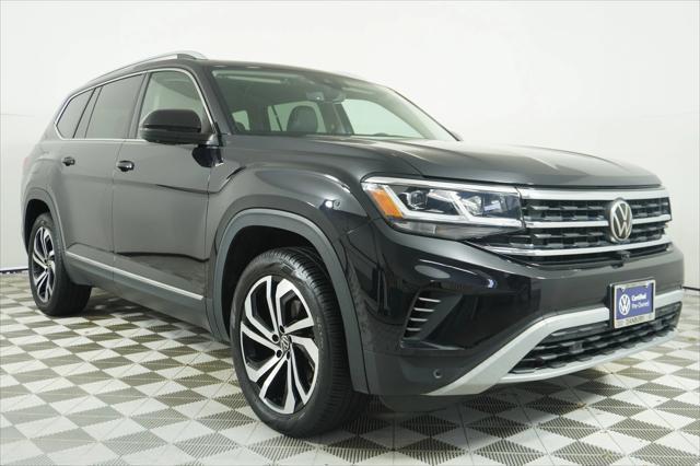 used 2021 Volkswagen Atlas car, priced at $32,487