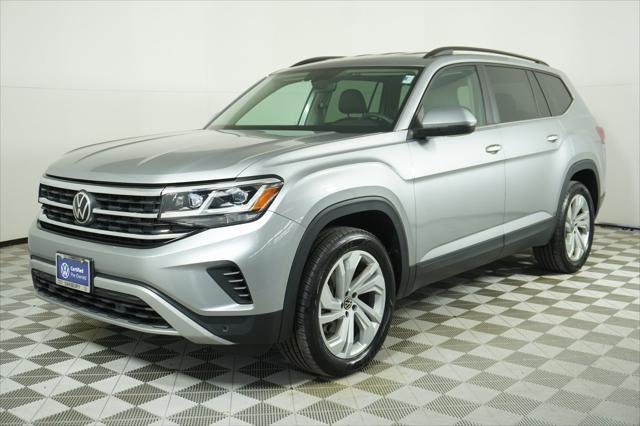 used 2021 Volkswagen Atlas car, priced at $28,397