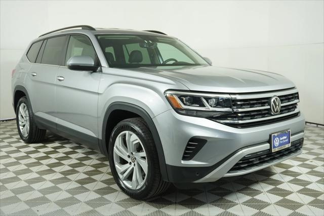 used 2021 Volkswagen Atlas car, priced at $28,397