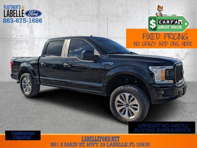 used 2018 Ford F-150 car, priced at $22,384