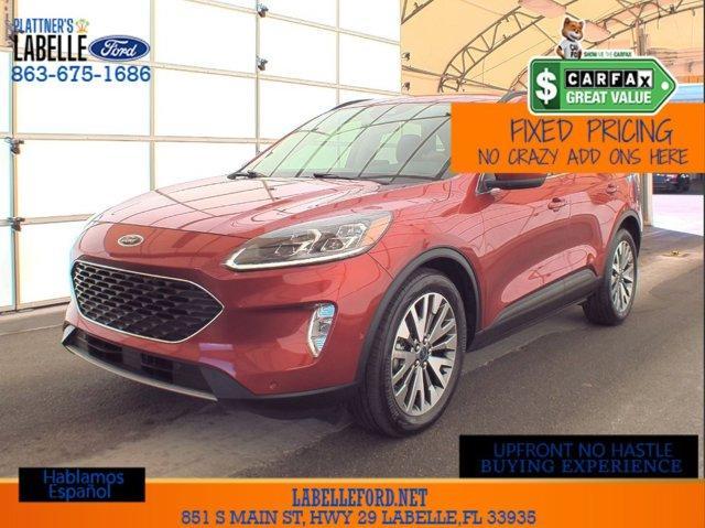 used 2021 Ford Escape car, priced at $22,984