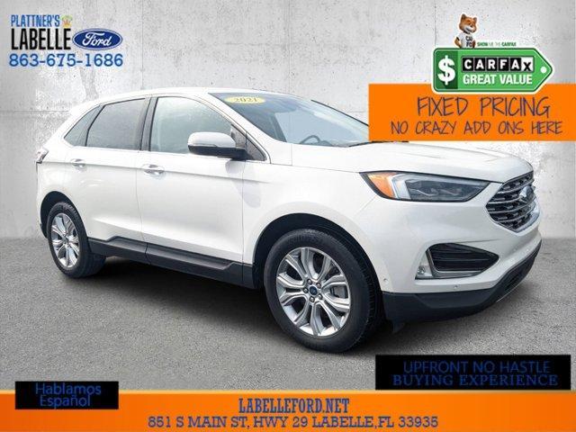 used 2021 Ford Edge car, priced at $20,584