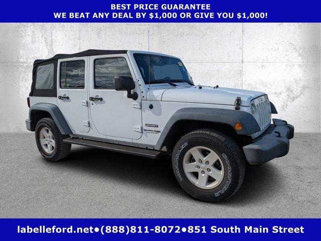 used 2018 Jeep Wrangler JK Unlimited car, priced at $20,984