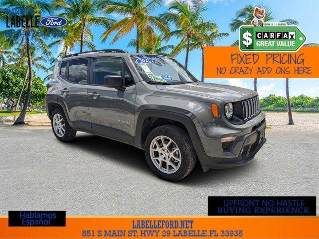 used 2022 Jeep Renegade car, priced at $19,600