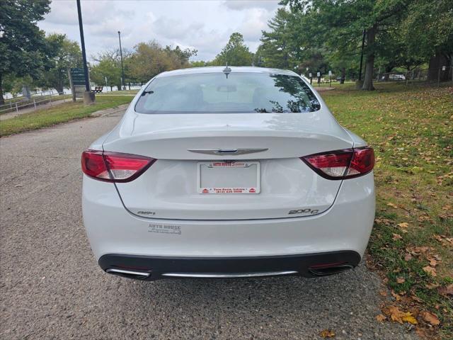 used 2015 Chrysler 200 car, priced at $12,488