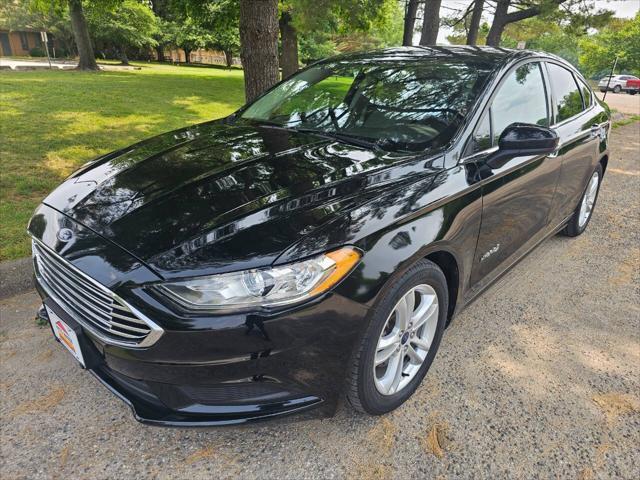 used 2018 Ford Fusion Hybrid car