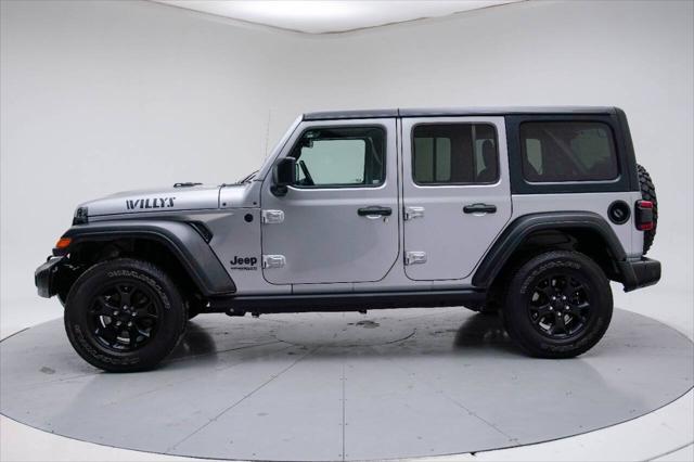 used 2021 Jeep Wrangler car, priced at $30,988