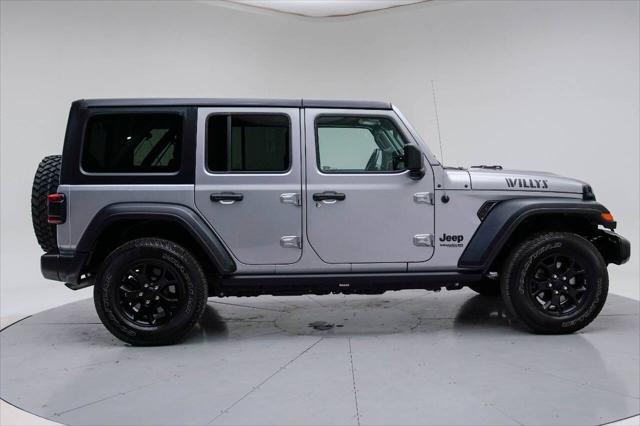 used 2021 Jeep Wrangler car, priced at $30,988