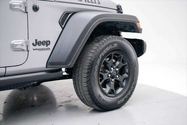 used 2021 Jeep Wrangler car, priced at $30,988