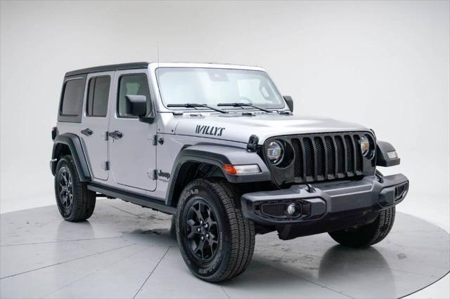 used 2021 Jeep Wrangler car, priced at $30,988