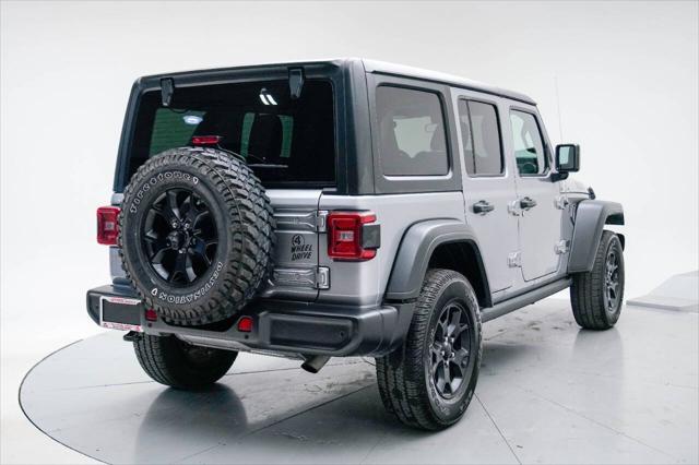 used 2021 Jeep Wrangler car, priced at $30,988