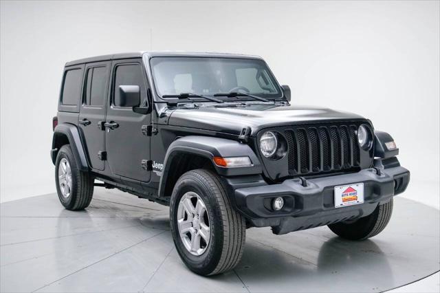 used 2020 Jeep Wrangler Unlimited car, priced at $28,988