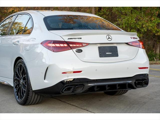 used 2024 Mercedes-Benz AMG C 63 car, priced at $94,995