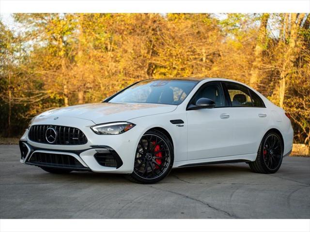 used 2024 Mercedes-Benz AMG C 63 car, priced at $94,995