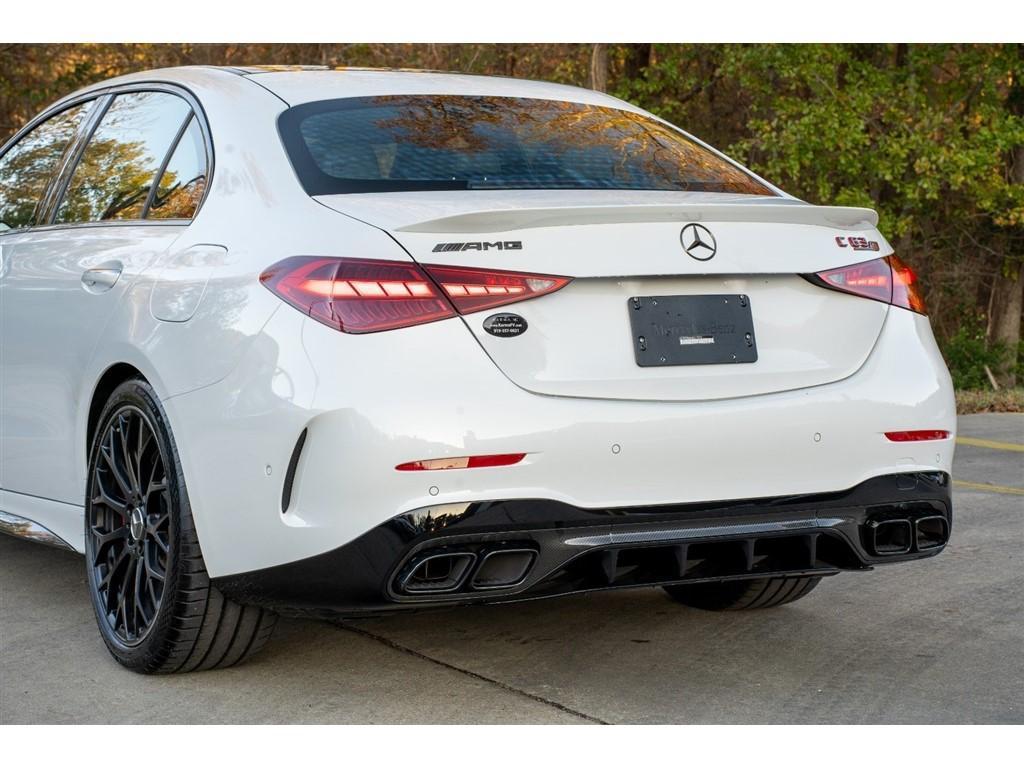 used 2024 Mercedes-Benz AMG C 63 car, priced at $88,995