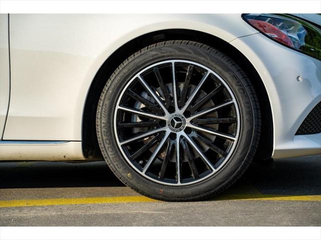 used 2021 Mercedes-Benz C-Class car, priced at $27,995