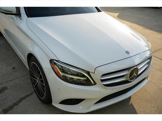 used 2021 Mercedes-Benz C-Class car, priced at $27,995